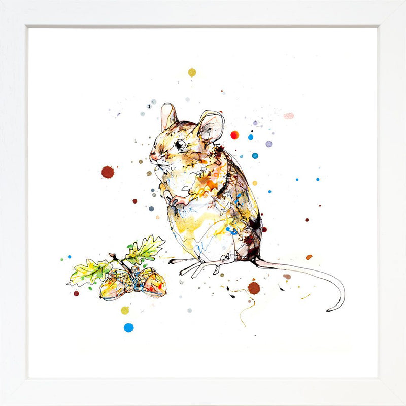 Little Guy - Mouse Print, 30x30cm with Size and Presentation Options