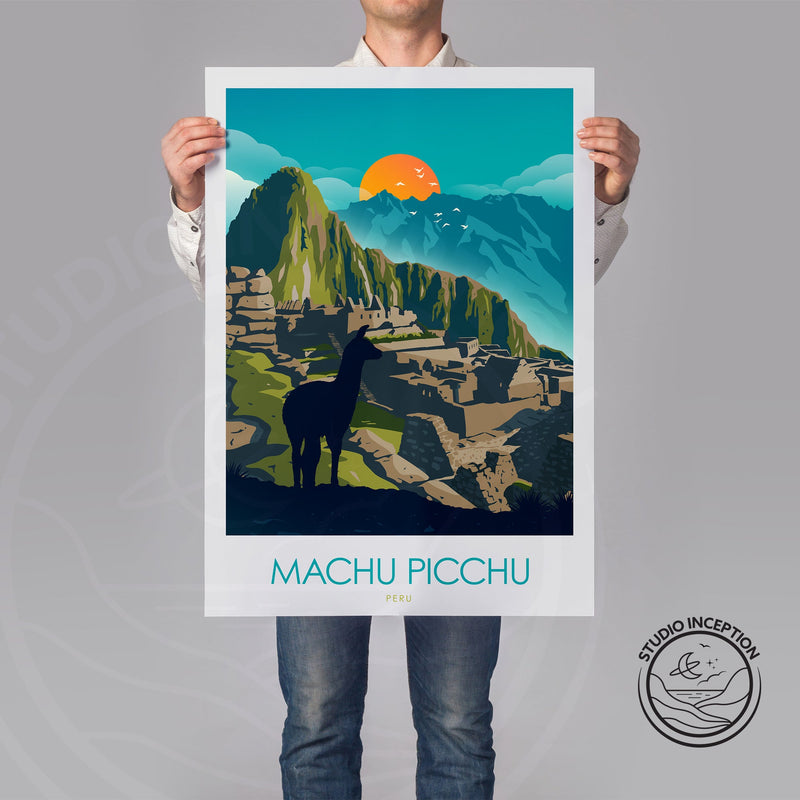 The Seven Wonders of the World Travel Posters