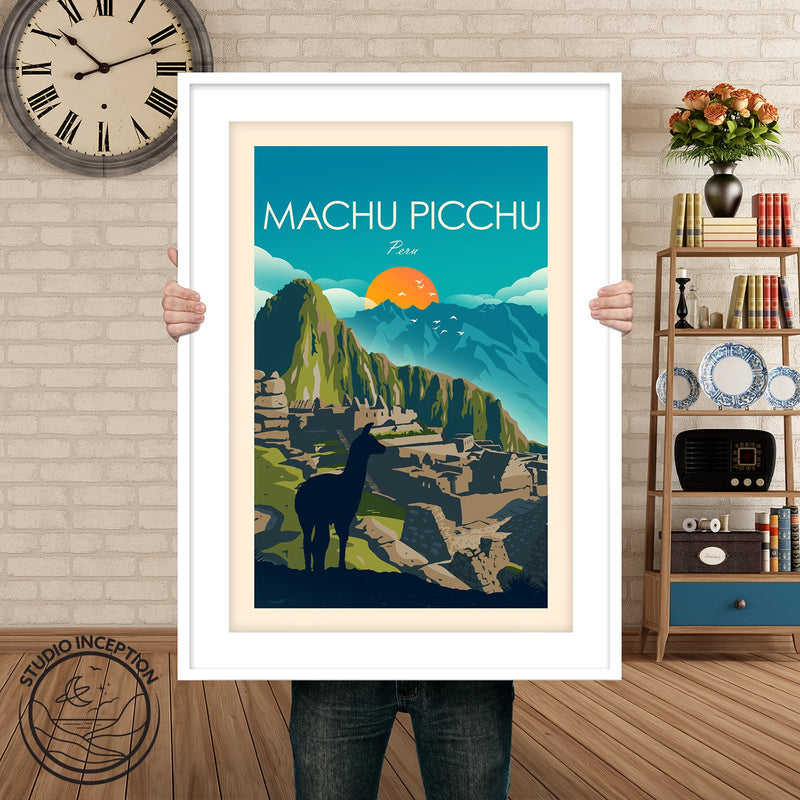 Machu Picchu Traditional Style Print