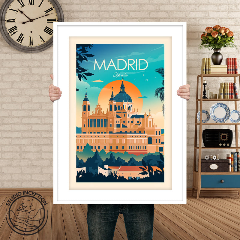Madrid Traditional Style Print