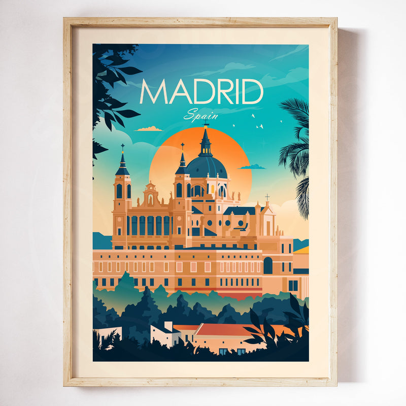 Madrid Traditional Style Print