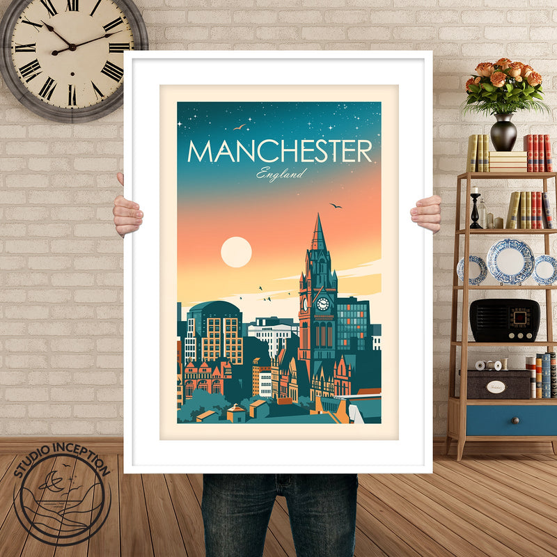 Manchester Traditional Style Print