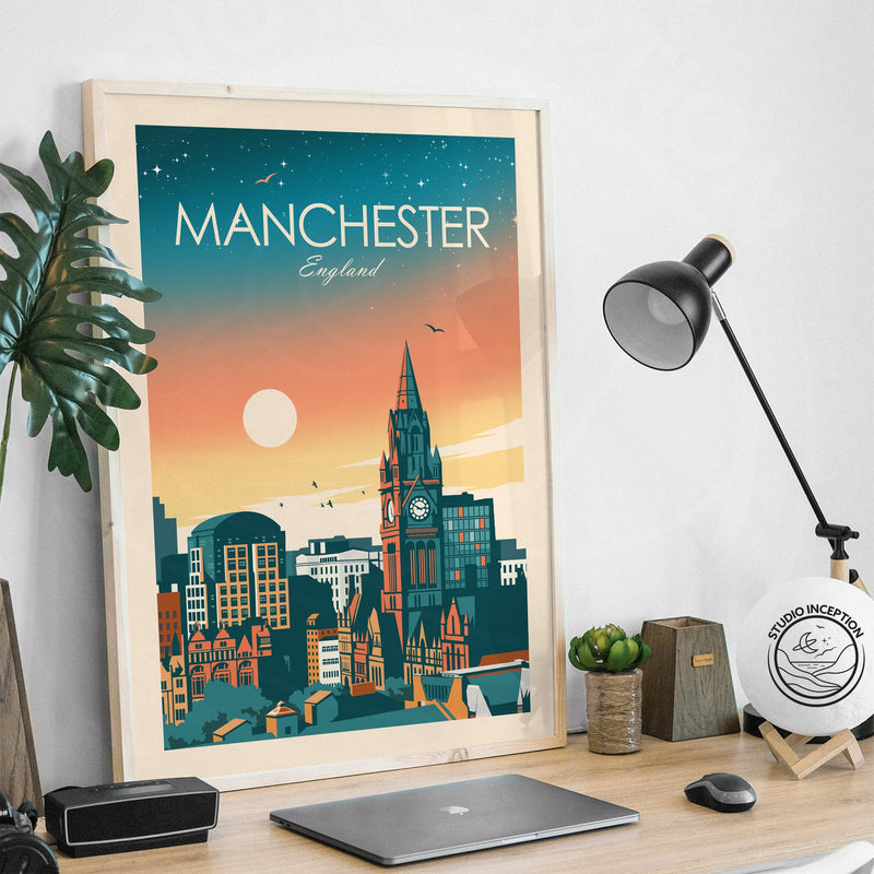 Manchester Traditional Style Print