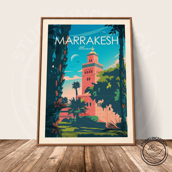 Marrakesh Traditional Style Print