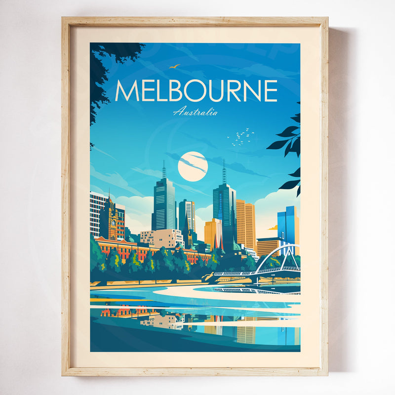 Melbourne Traditional Style Print