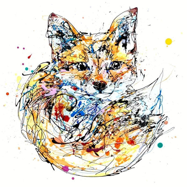 Milkshake - Fox Print with Size and Presentation Options