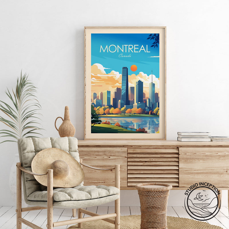 Montreal Traditional Style Print