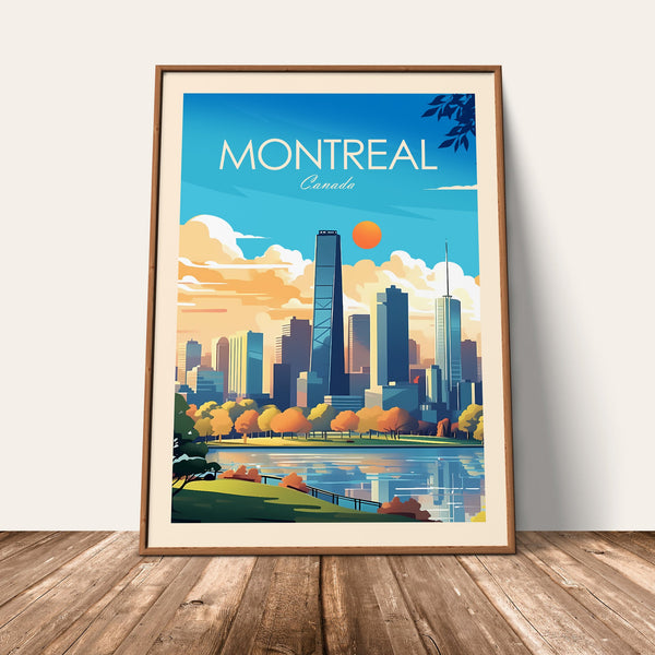 Montreal Traditional Style Print