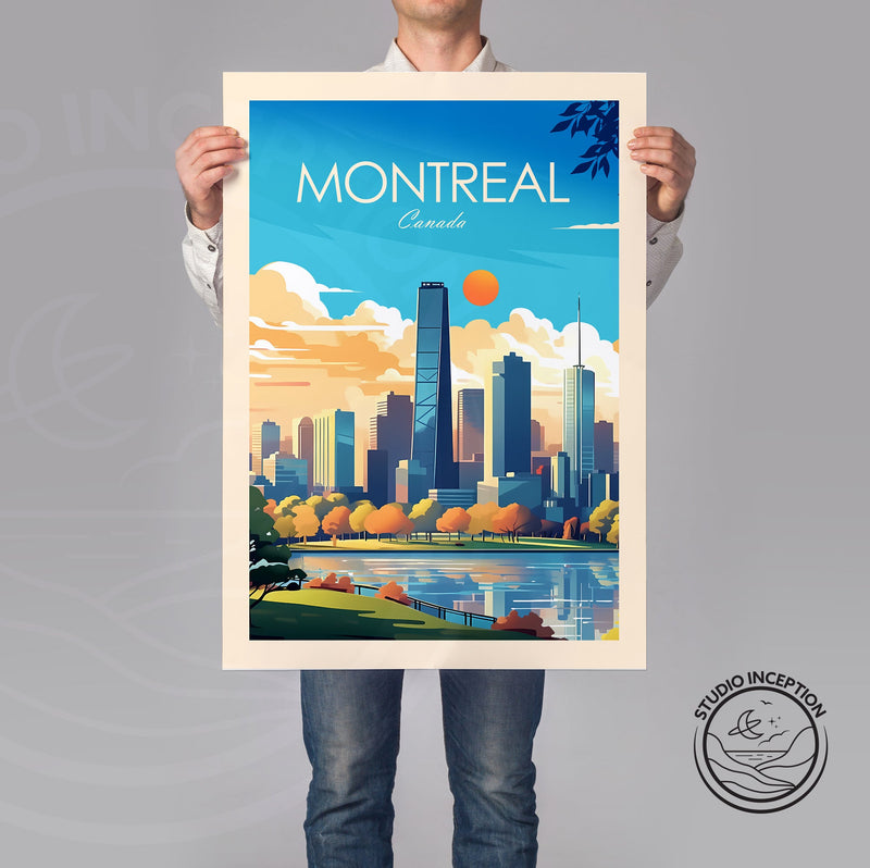 Montreal Traditional Style Print