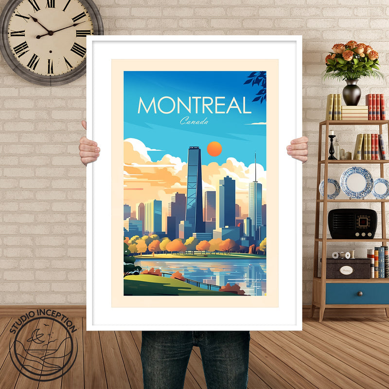 Montreal Traditional Style Print