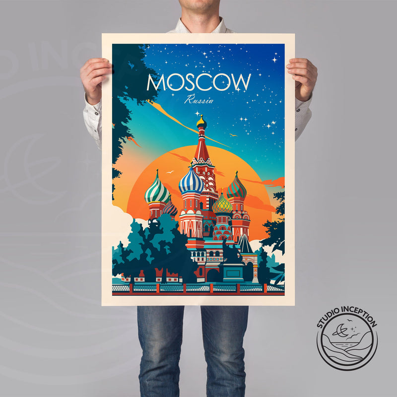 Moscow Traditional Style Print