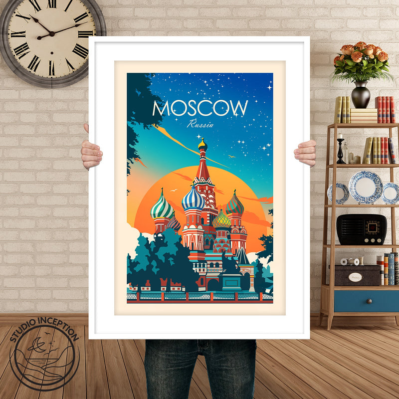 Moscow Traditional Style Print