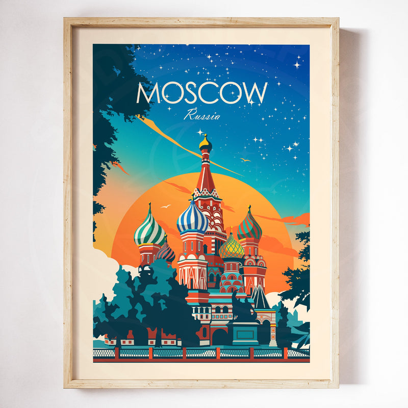 Moscow Traditional Style Print