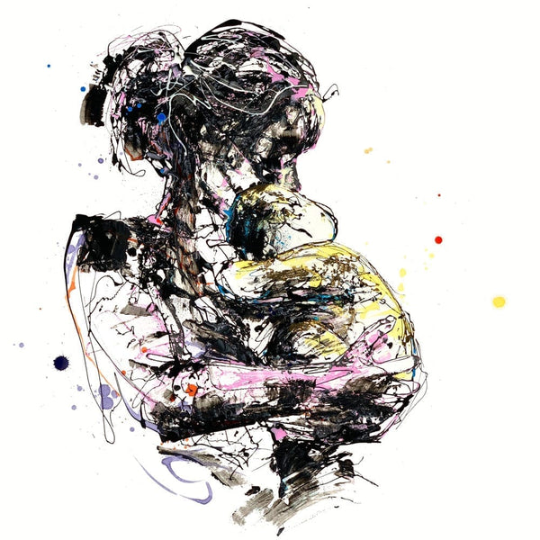 Mother and Child - Motherhood Print with Size and Presentation Options