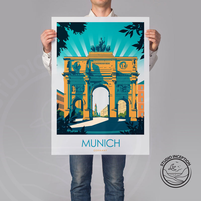 Munich Germany Minimalist Print