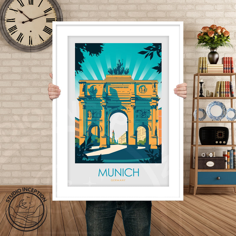 Munich Germany Minimalist Print