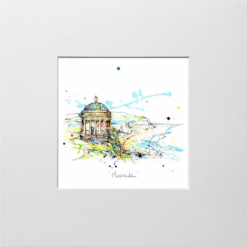 Mussenden - Northern Ireland Print with Size and Presentation Options