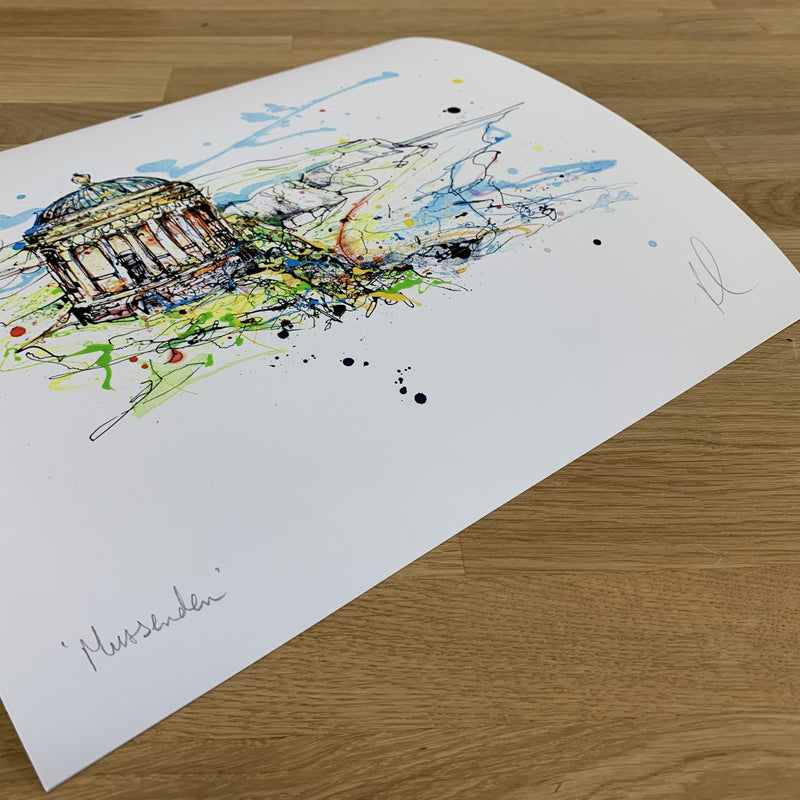 Mussenden - Northern Ireland Print with Size and Presentation Options