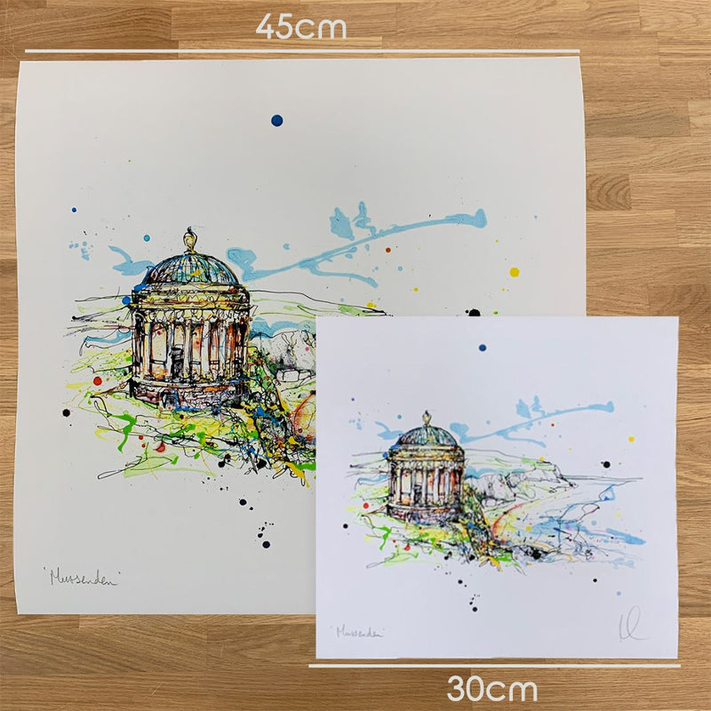 Mussenden - Northern Ireland Print with Size and Presentation Options