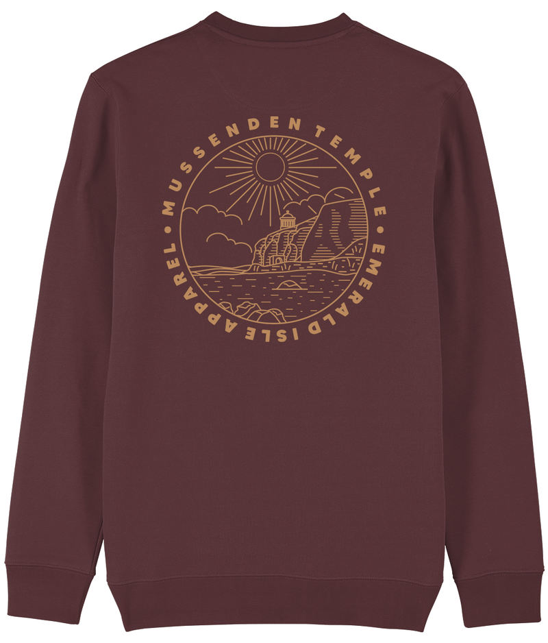 Burgundy Mussenden Temple Sweatshirt