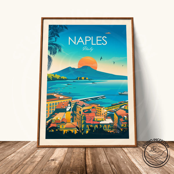 Naples Traditional Style Print