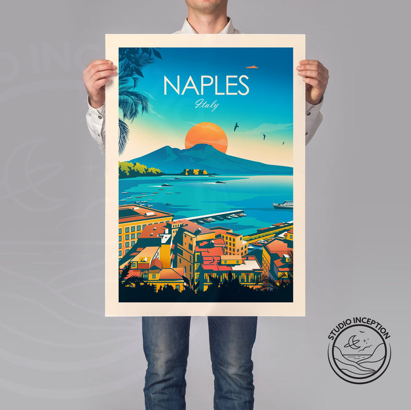 Naples Traditional Style Print