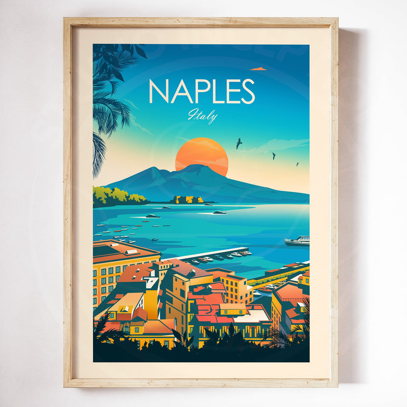 Naples Traditional Style Print