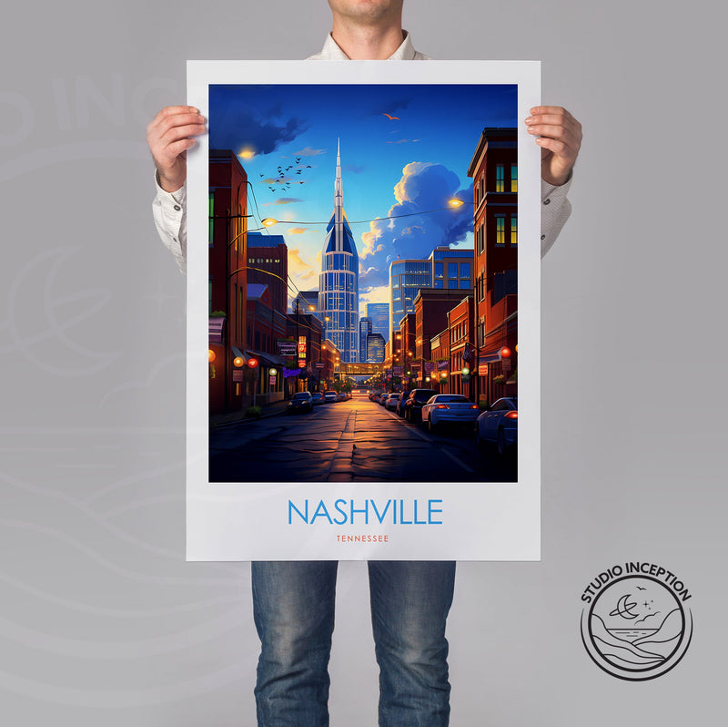 Nashville Minimalist Print