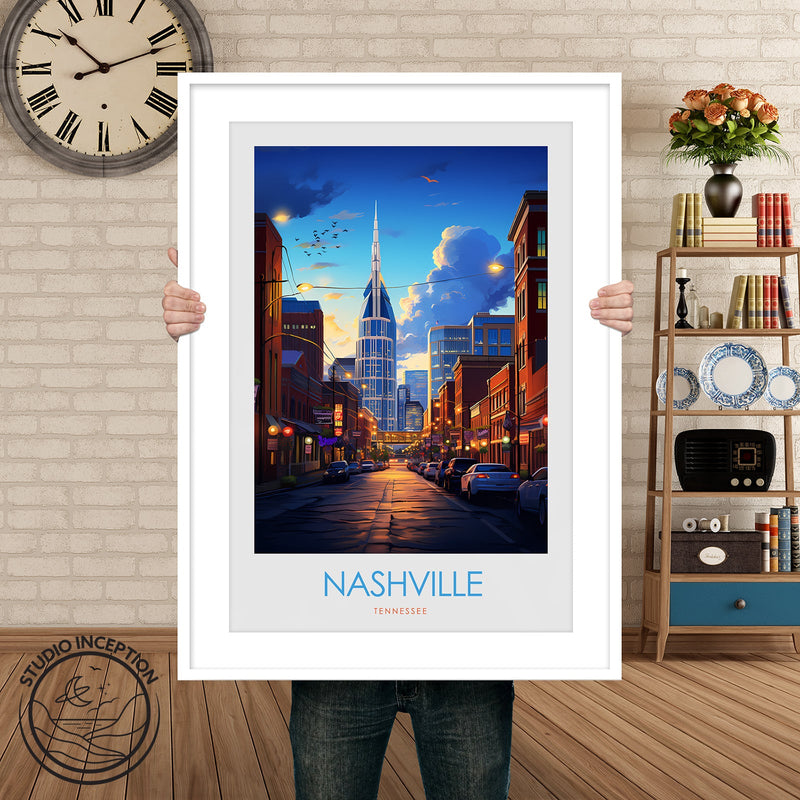 Nashville Minimalist Print