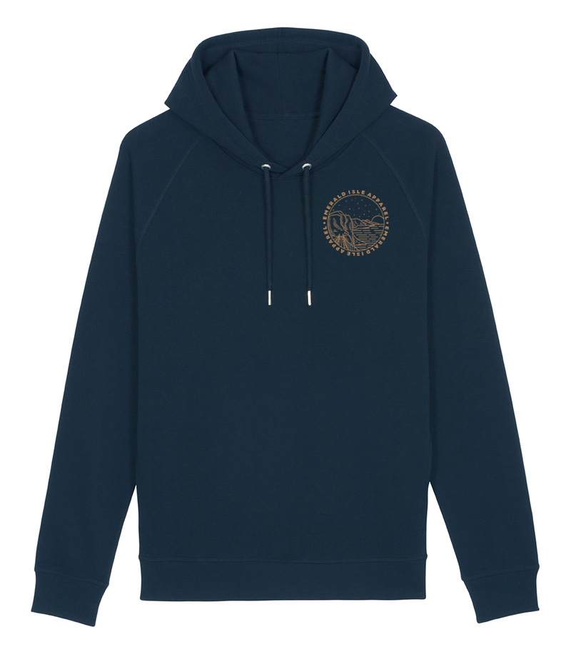 Navy Silent Valley Pullover Side Pocket Hoodie