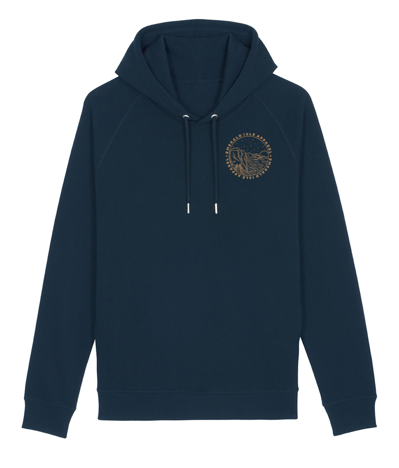 Navy Malin Head Pullover Side Pocket Hoodie