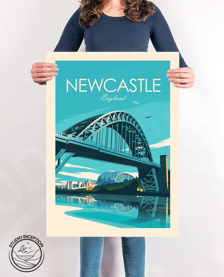 Newcastle Traditional Style Print