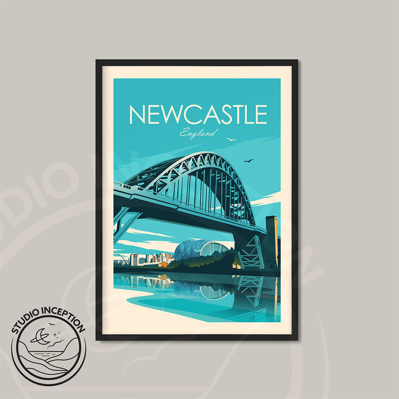 Newcastle Traditional Style Print