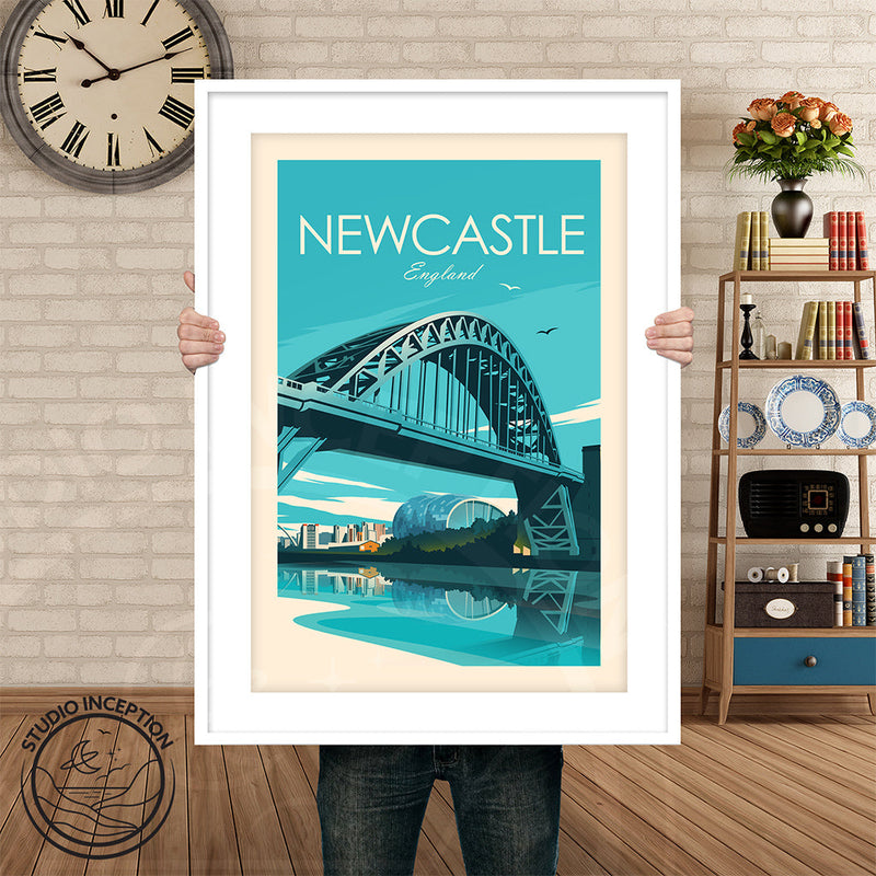 Newcastle Traditional Style Print