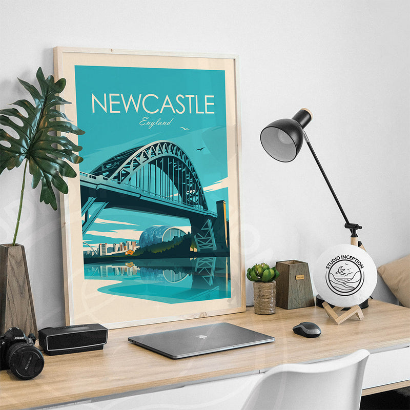 Newcastle Traditional Style Print