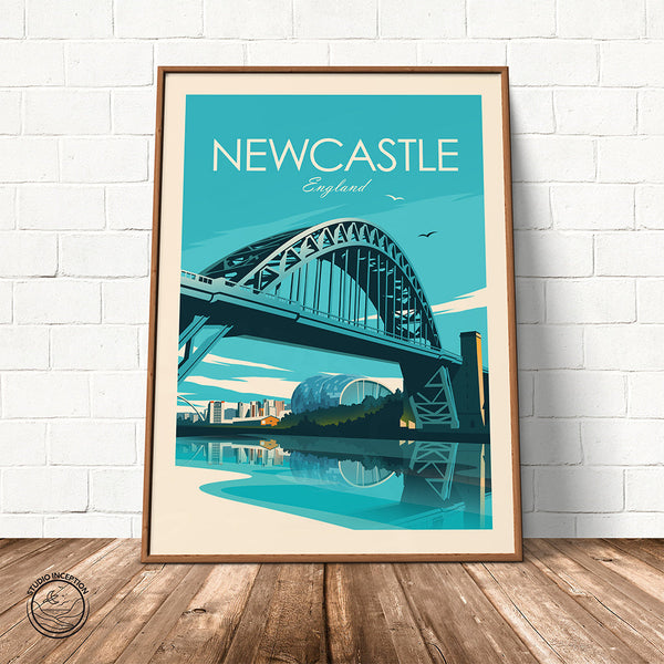 Newcastle Traditional Style Print