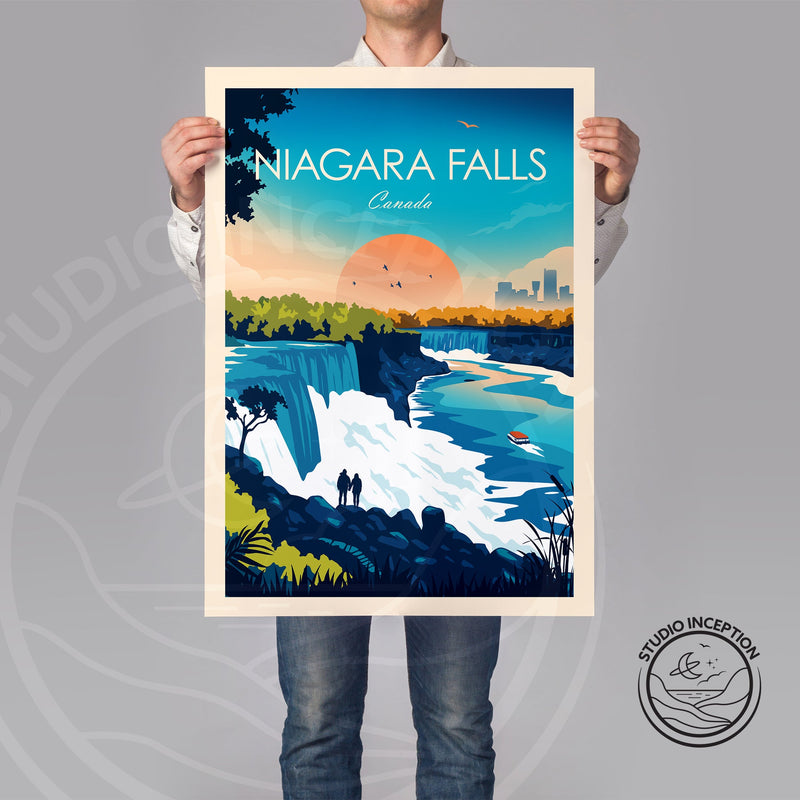 Niagara Falls Traditional Style Print