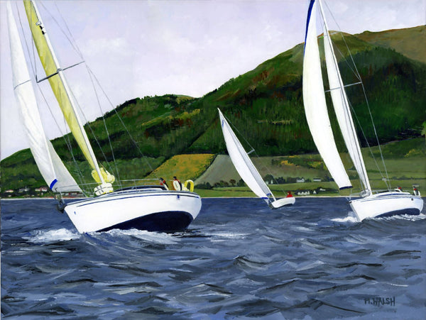 Yachts On The Lough