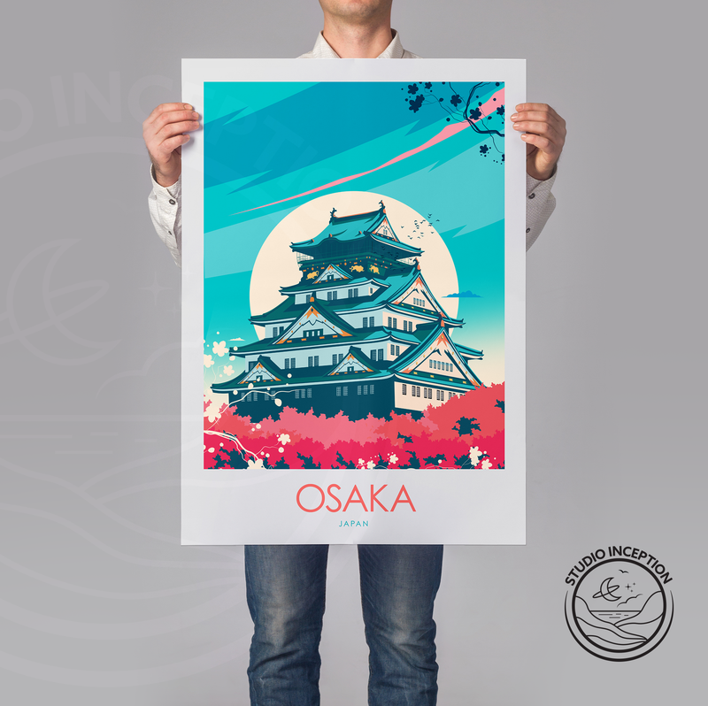 Osaka Minimalist Print