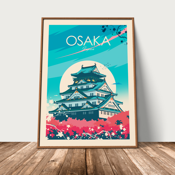 Osaka Traditional Style Print