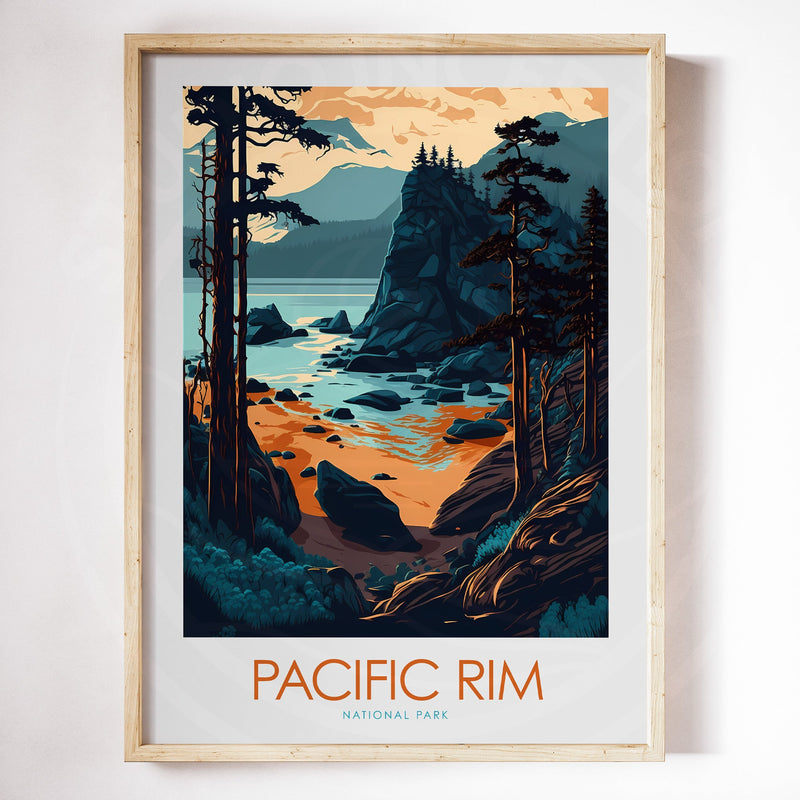 Pacific Rim Minimalist Print