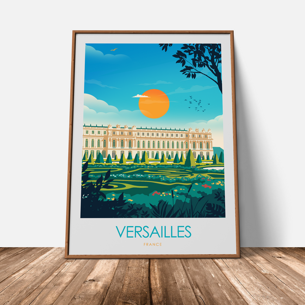 Versailles Minimalist Print