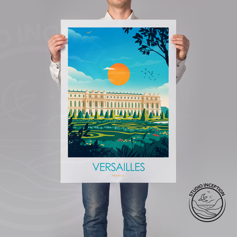 Versailles Minimalist Print