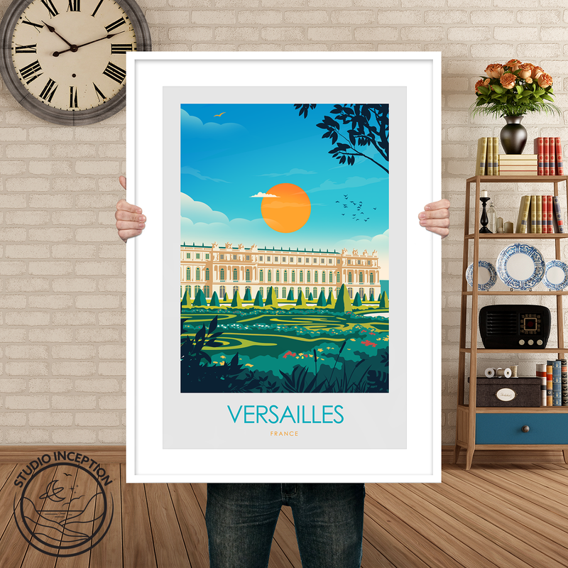 Versailles Minimalist Print