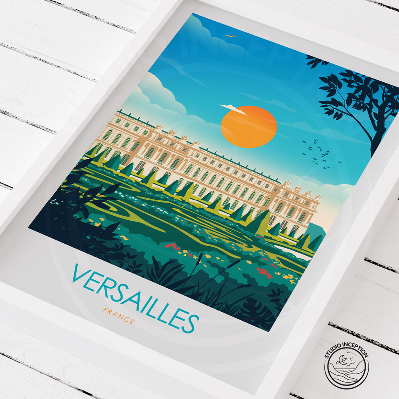 Versailles Minimalist Print