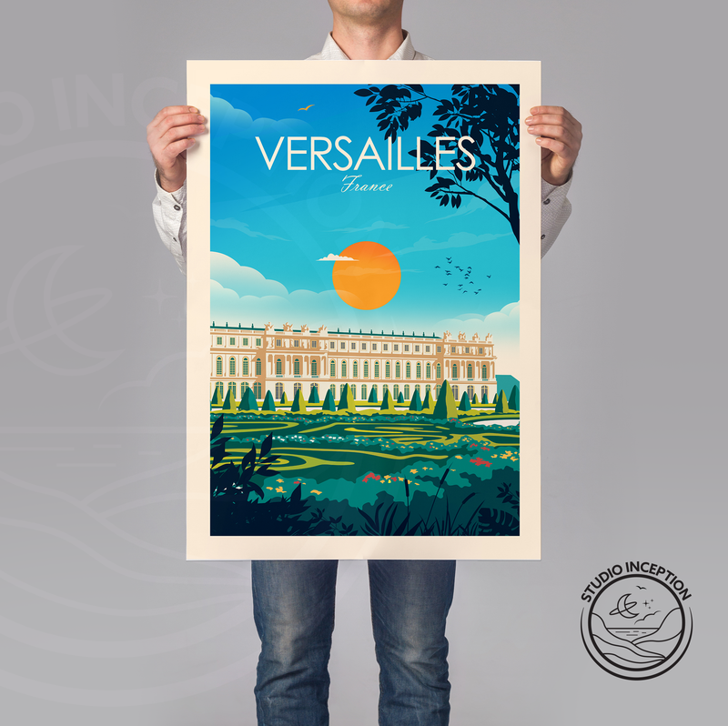 Versailles Traditional Style Print