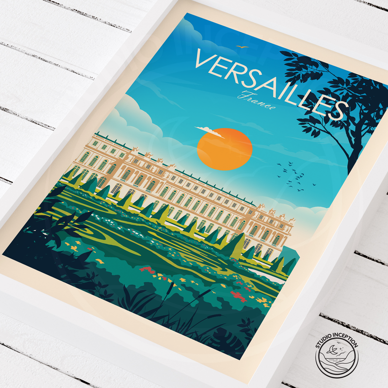 Versailles Traditional Style Print