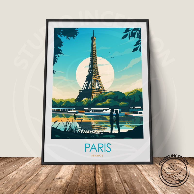 Paris Eiffel Tower Minimalist Print