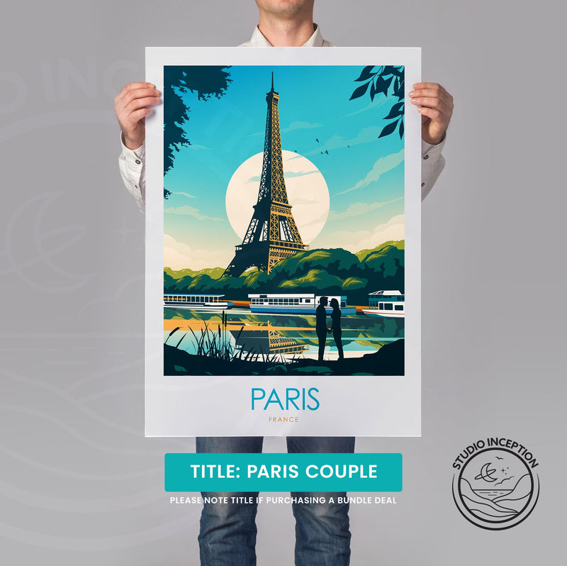 Paris Eiffel Tower Minimalist Print