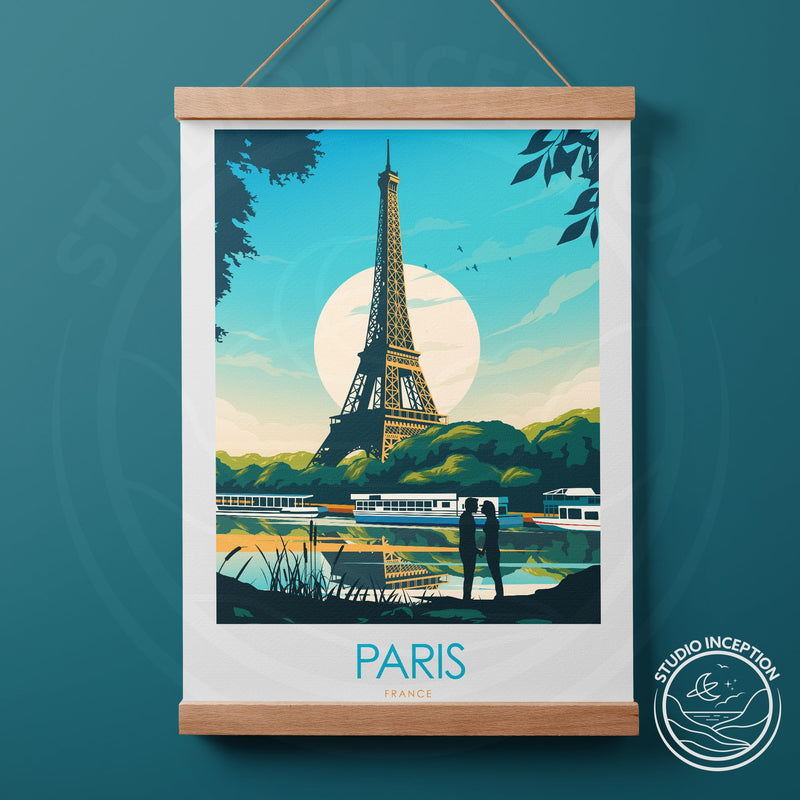 Paris Eiffel Tower Minimalist Print